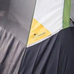 HANS Taffeta Polyester 1500 mm, PU and FR coated Fire Retardant Tent Kutir (Green, 8 Person & More Occupancy) image 5