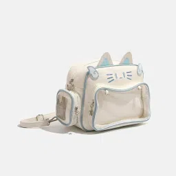 club bollywood Meadawgs® Cat Ita Bag Portable Pin Display Backpack for Girls Blue|Clothing, Shoes & Accessories | Womens Handbags & Bags|1 Ita image 2