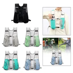 THE STYLE SUTRA Hydration Vest for Men Women Reflective Water Pack for Trail Race Marathoner Black image 5