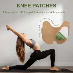 AMAZHEAL Herbal Knee Pain Relief Patches | Instant Relief for Knee, Joint & Muscle Pain | Natural Wormwood Extract & Eucalyptus (20 Patches) (Pack Of 1) image 3