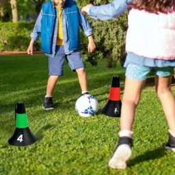 Enakshi® 10x Football Training Cones Field Wear Resistant Tools Practice Cone Markers|Sporting Goods | Team Sports | Soccer | Training Aids image 4