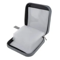 MERISHOPP®40 Disc CD Wallet DVD Case Storage Holder Bag Carry Protector PVC Black image 1