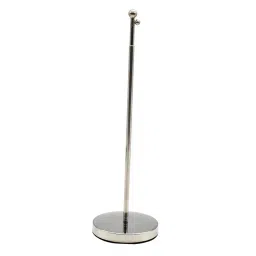 Desktop Flag Holder Flag Pole with Sturdy Base Party Indoor Flag Pole Holder 9cmx9cmx27cm Argent image 4