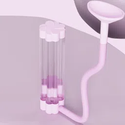 Enakshi® Lungs Breathing Exercise Device Easy to Clean Compact Deep Breathing Trainer Pink|Sporting Goods | Fitness, Running & Yoga | Fitness Equipment & Gear | Abdominal Exercisers image 5