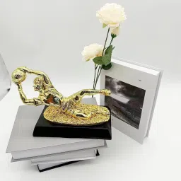 MERISHOPP Football Trophy Tournament Football Decoration for Gifts Competitions Sports|Sporting Goods image 2