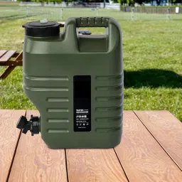 VISTORA Water Storage Tank with Faucet Water Container for Picnic Hiking Green 18L image 4