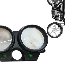 BIKEBLOOM Bike Meter Shell (Speedometer Upper Cover) for Hero Splendor Plus (Pack of 1) image 2