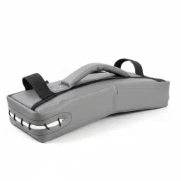 Taeco Sports India Martial Arts Training Kick Pad, Grey, PU Leather, Rectangular Striking Target for Karate, Taekwondo, MMA Practice image 2