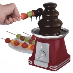 3 Tier Electric Chocolate Fondue Melts Cheese Candy for and Events Birthdays image 2
