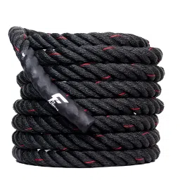 Fit Fusion® PolyPropelene 30FT Battle Rope for Gym, Battle Rope for Home, Heave Rope,6 KG, 1.5 Inches Diameter image 1