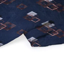 VAS COLLECTIONS 220 GSM Reversible Microfiber AC Comforter/Blanket/Quilt/Duvets for Winter King Size Double Bed (230X250 cm, Brown & Blue) image 4