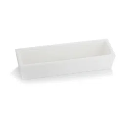 CALANDIS 100x30x20mm Alumina Ceramic Corundum Crucible Boat Sample Holder for Tube Muffle Furnaces image 4