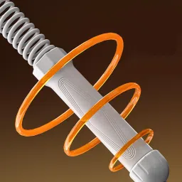 FASHIONMYDAY 2 Pieces Battle Ropes Spring Bar for Indoor Outdoor and Office Strength Training Gray | Sporting Goods | Fitness Running & Yoga | Strength Training | Other Strength Training image 5