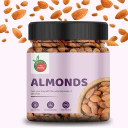 Get Healthy 100% Natural Premium Dried Fruits Combo 500Gm Pack of 2 Each Pack 250Gm [ Almonds + Cashew ] Premium Nut Mix for Protein, Healthy Fats & Energy Badam + Kaju Combo image 3