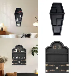 TRENDYNEST® Wood Display Shelf Storage Holder Decorative Holder for Nursery Bedroom Home Coffin | Home & Garden | Furniture | Bookcases image 3