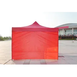 THE STYLE SUTRA Waterproof Instant Canopy Tent Sidewall Sun Shade Shelter Red A 190x290cm image 1
