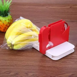 ONTRIP Seal Machine – Portable Bag Sealer for Kitchen, Bread, Sandwich & Nappy Bags | Household Handy Plastic Bag Sealing Device | Food Saver Tape Sealing Tool (Multicolour) image 4