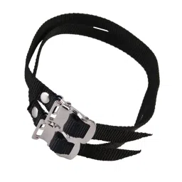STYLEHEAVEN 2 Pieces Universal Foot Straps 50x1.2cm Reinforced Nylon for Stationary Bike Black image 5