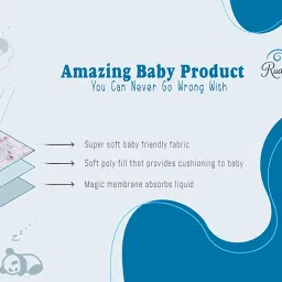 Baby Cotton Crib Sheet with Nautical Print, Quilted Play Mat with Lighthouse Design, Grey and Red, Pack of 1 image 2