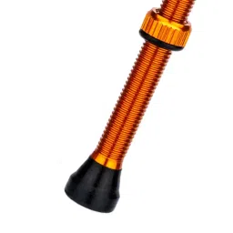 MERISHOPP® 2xTubeless Presta Valve Stem Rim Extension Valve Core Aluminum Alloy Durable Orange 60mm | Sporting Goods | Cycling | Bicycle Components & Parts | Tires image 4