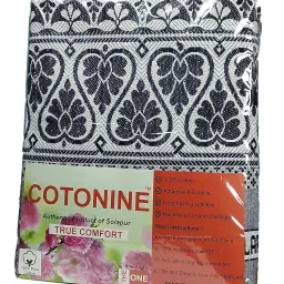 Theone Solapur Chaddar Cotton Blanket, 5 X 7.5Ft, Durable| TC - 250 image 1