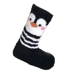 MERISHOPP Creative Latch Hook Kits Christmas Sock Design Rug Carpet Making Penguin Crafts | Needlecrafts & Yarn | Rug Making | Latch Hooking | Latch Hooking Kits image 4