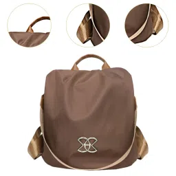 club bollywood BNF®Women Backpack Purse with Zipper Travel Backpack for Holiday Sports Vacation Brown|Clothing, Shoes & Accessories | Womens Handbags & Bags| Womens Handbags & Bags|1 Women Backpack image 4