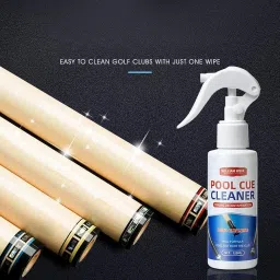 LOOM TREE® Pool Cue Cleaner with Towel Cue Cleaning Tool for Removes Chalk Residue Dirt | Indoor Games | Billiards | Cues image 2