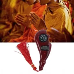 RKZ Digital Finger Prayer Mantra Counter with LCD Display, Compass and Tassel, Pack of 1 (White) image 4