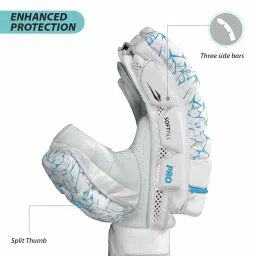 DSC Pro Cricket Batting Gloves, Adult Size, Right Handed image 1