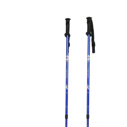 MERISHOPP Trekking Poles Aluminum Alloy Hiking Poles for Trekking Climbing Snowshoeing Blue| Sports Equipment | Outdoor Sports Gear | Exercise Gear image 4