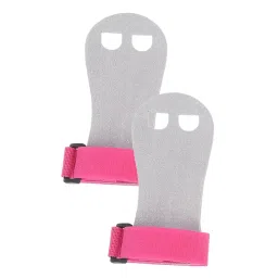 Enakshi (LABEL) Creations Kids Gymnastic Hand Grips Gymnastic Bar Palm Protection for Exercise Fitness Pink S image 1