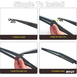 RYU7® Rear Wiper Only Blade Exact Fit Design Fits For Jeep Compass image 4