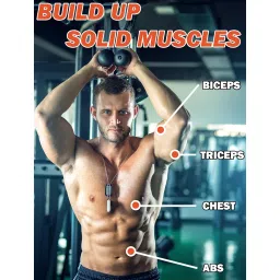 Fitarc tricep Rope Cable Attachment,Cable Rope attachments for Gym,LAT Pull Down Rope Attachment for Cable Machine,27.5 inches image 5