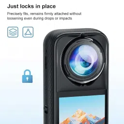 Lens Guard Protective Cover for Insta360 X5, Standard Rotation PC Lens Guard, High Transmittance Lens Cap for Insta360 X5 Action Camera Accessories image 4