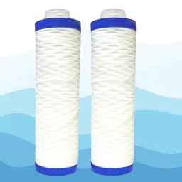 Premium 9” Inch Candle Filter/MLT Filter/Outer Sediment/MLT Candle Filter Compatible with Aquaguard Pre Filter Cartridge, Livpure RO Pre Filter, LG Water and Others - Pack of 2 image 1