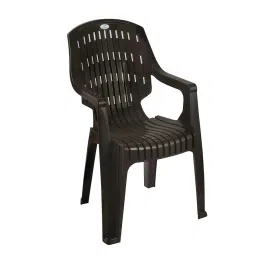 Nilkamal CHR2230 Plastic Chair (Brown (Set of 2 Pcs)) image 3