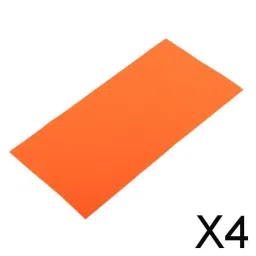 ECOMISTIQ® 4xSelf-Adhesive Repair Patch for Camping Tent Jacket Air Mattress Orange|Sporting Goods | Outdoor Sports | Camping & Hiking image 1
