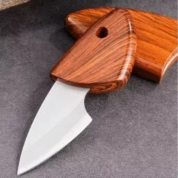 Compact EDC Pocket Knife with Protective Sheath, Multipurpose Box Cutter for Vegetables and Fruits, Perfect for Men and Women image 2