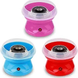 Teksbar Electric Cotton Candy Maker – Homemade Sugar Floss Machine with Splash Guard, Sugar Spoon & Bamboo Sticks – Perfect for Kids, Parties & Snacks! image 2