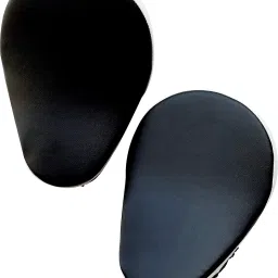 Prospo Curved Focus Pads/Punching Mitts for Boxing/MMA/Muay Thai/Kickboxing/Karate/TAEKWANDO (White-Black) image 4