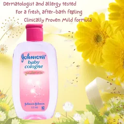 Johnsons Baby Cologne Powder Mist 125mL image 3