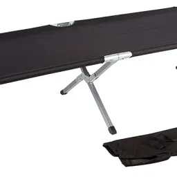 UNIQUE EMPIRE Camping Cot Ultralight Folding Tent, Outdoor and Indoor Portable Folding Bed,for Home, Office, Lawn, Picnic, Camping Purpose (74 x 24 x 17 Inches), (1 pc, Multicolor) image 3