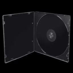 Plastic Cases Single Clear CD DVD Case for Standard Size for Protection Professional Jewel Case (Pack of 75) image 4