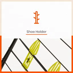 Bathla Mobidry Neo+ 2-Level Foldable Alloy Steel Cloth Drying Stand for Home with Socks Holder (XL) (Made in India) image 5