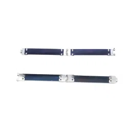 Coshar 20pcs Metal Internal Flex Frames Kiss Clasp Spring Clip Hook for Coin Bag Purse Wallet DIY Craft, 100mm Long image 3