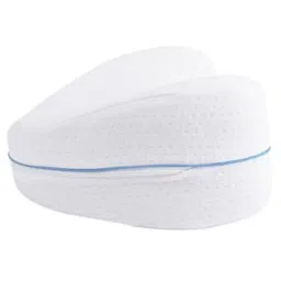 CloudBliss Knee Pillow for Side Sleepers, Memory Foam Leg Pillow for Back Pain, Sciatic Nerve Pain Relief, Hip, Joint & Leg Pain, Pregnancy Support Orthopedic Sleeping Cushion image 3