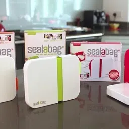 ONTRIP Seal Machine – Portable Bag Sealer for Kitchen, Bread, Sandwich & Nappy Bags | Household Handy Plastic Bag Sealing Device | Food Saver Tape Sealing Tool (Multicolour) image 2