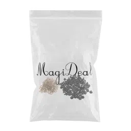 VISTORA 100 Pieces PP Black Safety Eyes with Backs for Bear Doll DIY Craft 8mm image 5