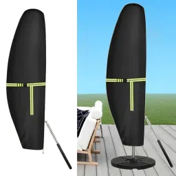 ECOMISTIQ® Umbrella Cover Utility Oxford Cloth Dustproof Protector Garden Parasol Cover Height 280 cm|Home & Garden | Yard, Garden & Outdoor Living | Garden Structures & Shade | Umbrellas image 3